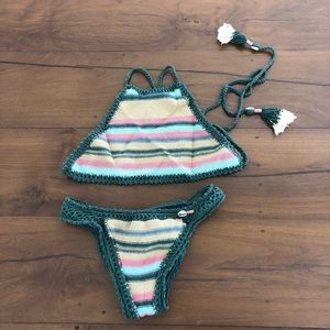 SHE MADE ME crochet bathing suit